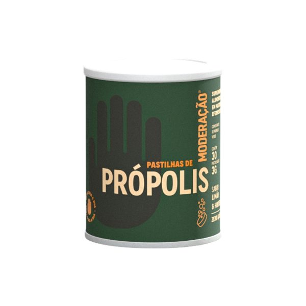 Pastilhas de Própolis - Moderação